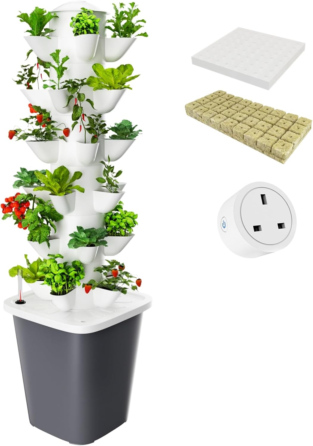 Smart Garden Vertical - Vertical Hydroponics Garden Tower 30 Plant