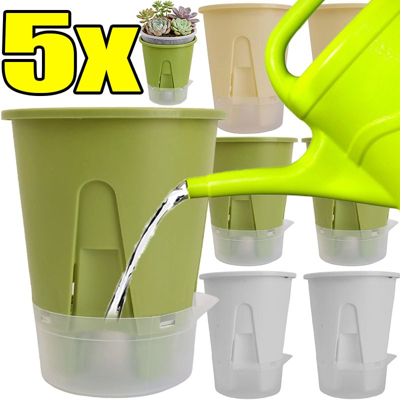Smart Garden Technology - Self Watering Planter Pot Tray Automatic