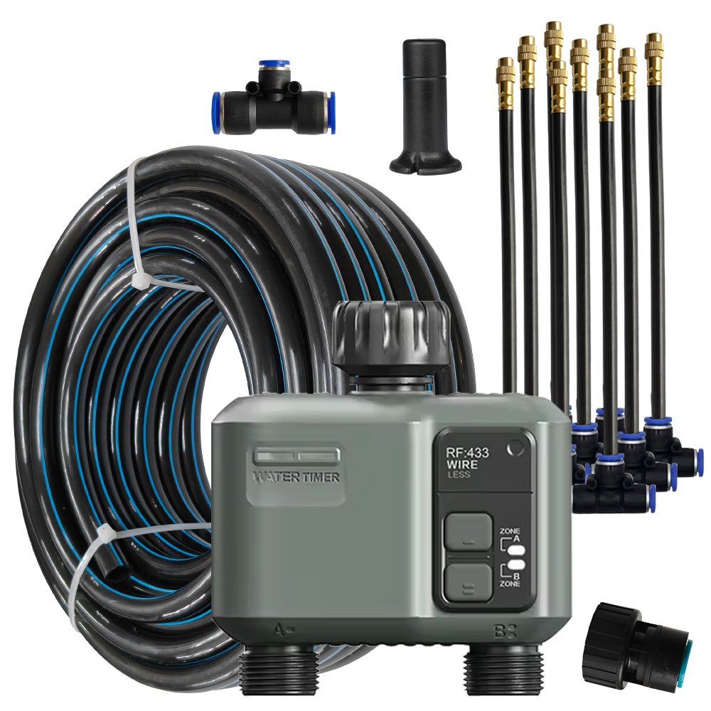 Smart Garden Valve - 2Zone Tuya Wifi RF433 smart Garden