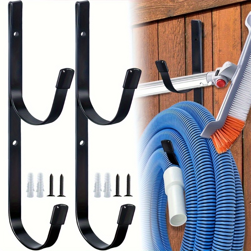 Smart Garden Storage - 1 Pair Carbon Steel Pool Hook
