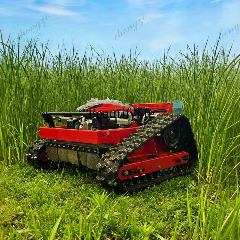 Smart Garden Robot - Customized High-Quality Remote-Controlled Crawler Lawn Mower