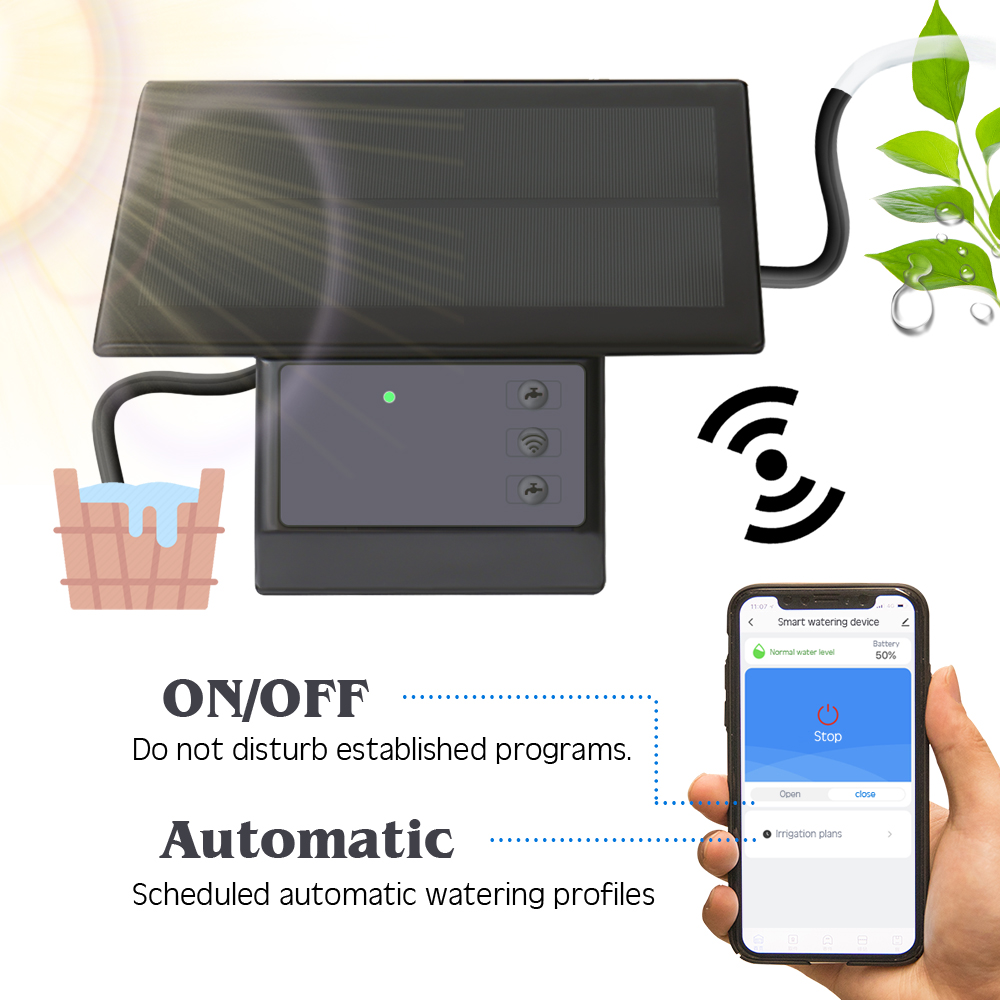High Quality Tuya Solar Pane W - Smart Garden Valve 评论和价格