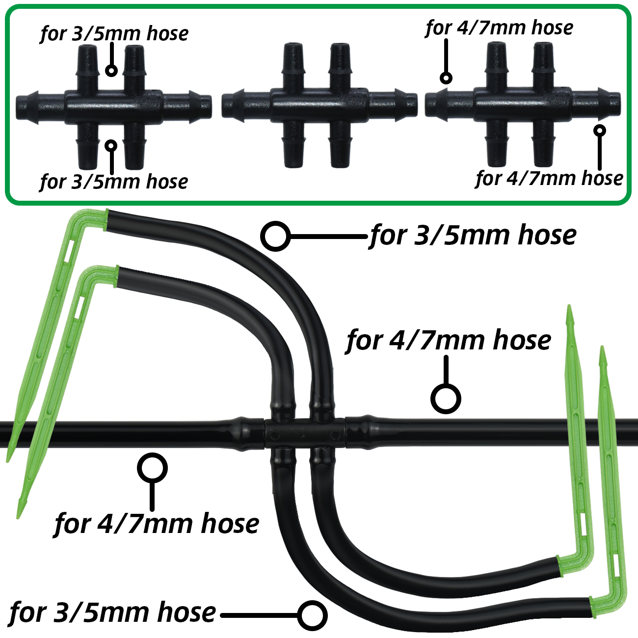 KESLA Garden 4/7mm to 3/5mm Ho - Smart Garden Technology 评论和价格