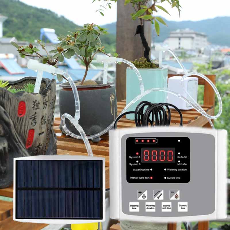 Automatic Solar Energy Drip Ir - Smart Garden Tap Timer 评论和价格