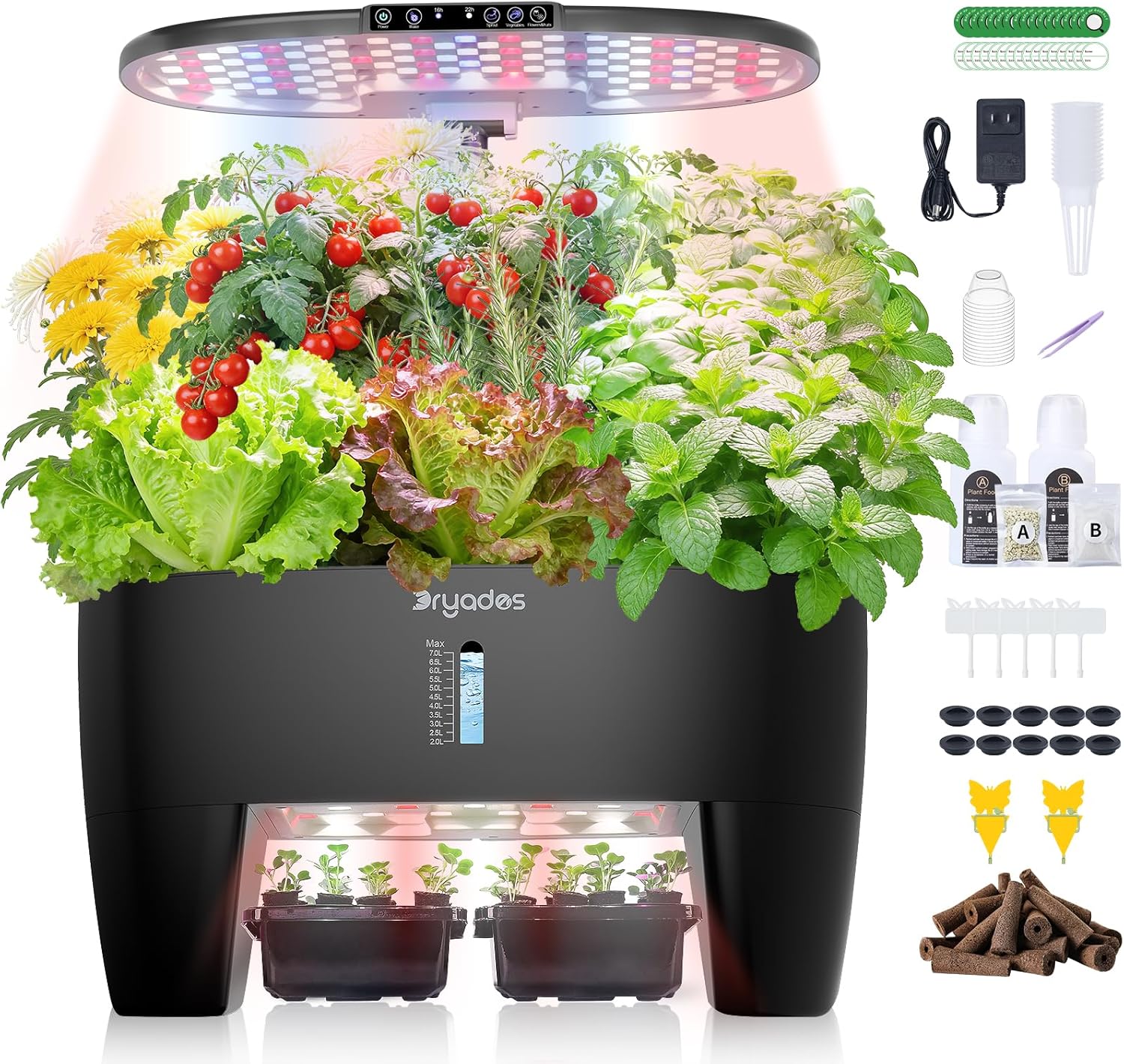 Hydroponic Growing System Kit  - Smart Garden Herb 评论和价格
