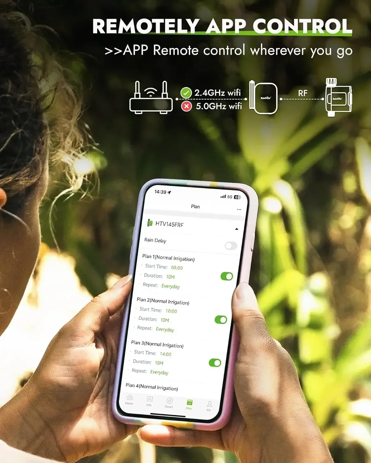 WiFi Water Timer for Garden Ho - Smart Garden Valve 评论和价格