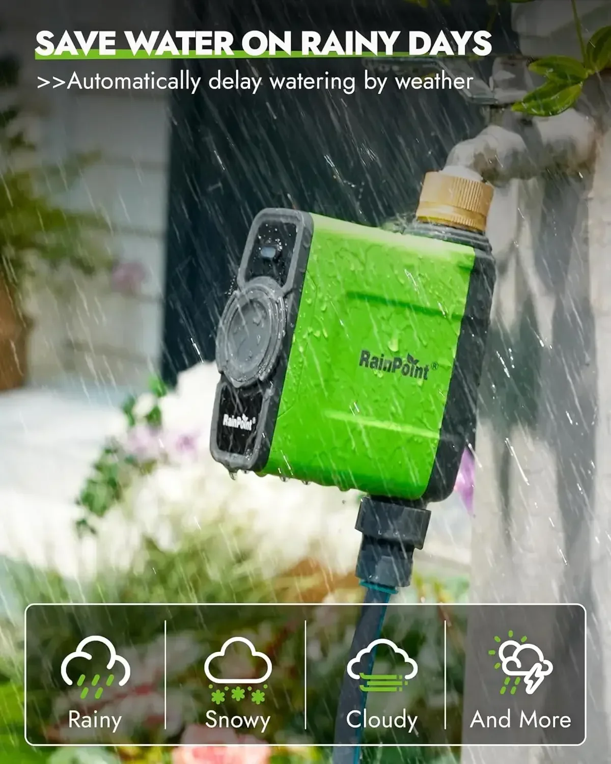 WiFi Water Timer for Garden Ho - Smart Garden Valve 评论和价格