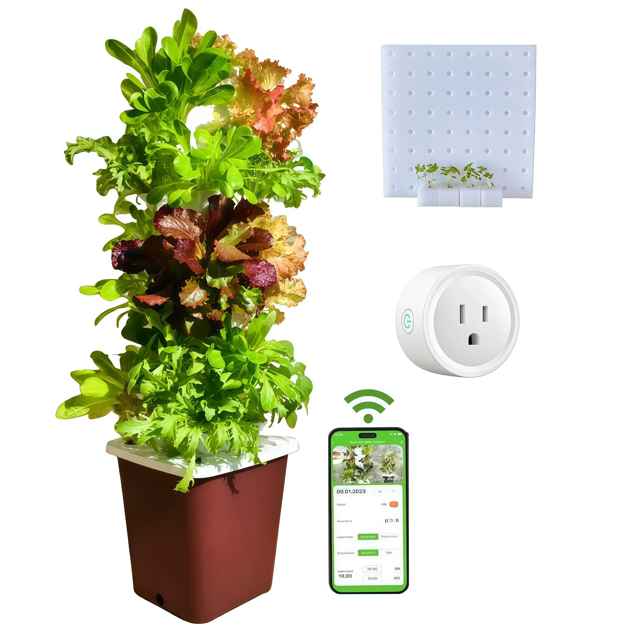 Smart Vertical Hydroponic Gard - Smart Garden Vertical 评论和价格