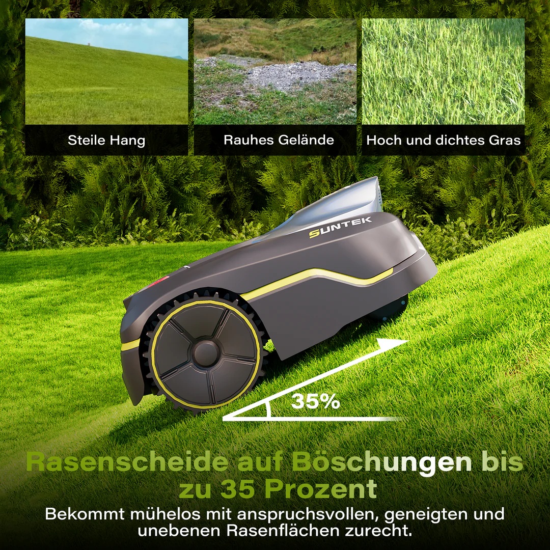 AKX Robotic Mower V600 Vision  - Smart Garden Robot 评论和价格