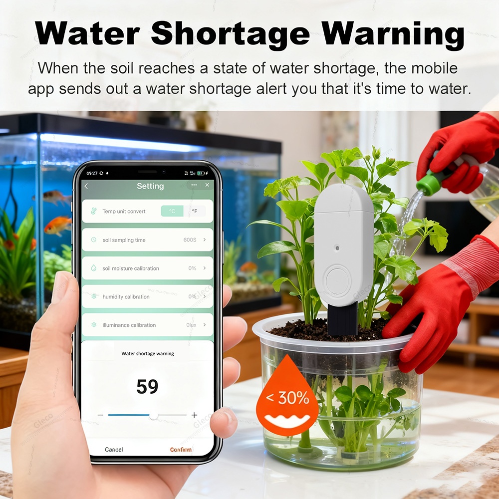 Zigbee Soil Sensor Garden Plan - Smart Zigbee Garden Light 评论和价格