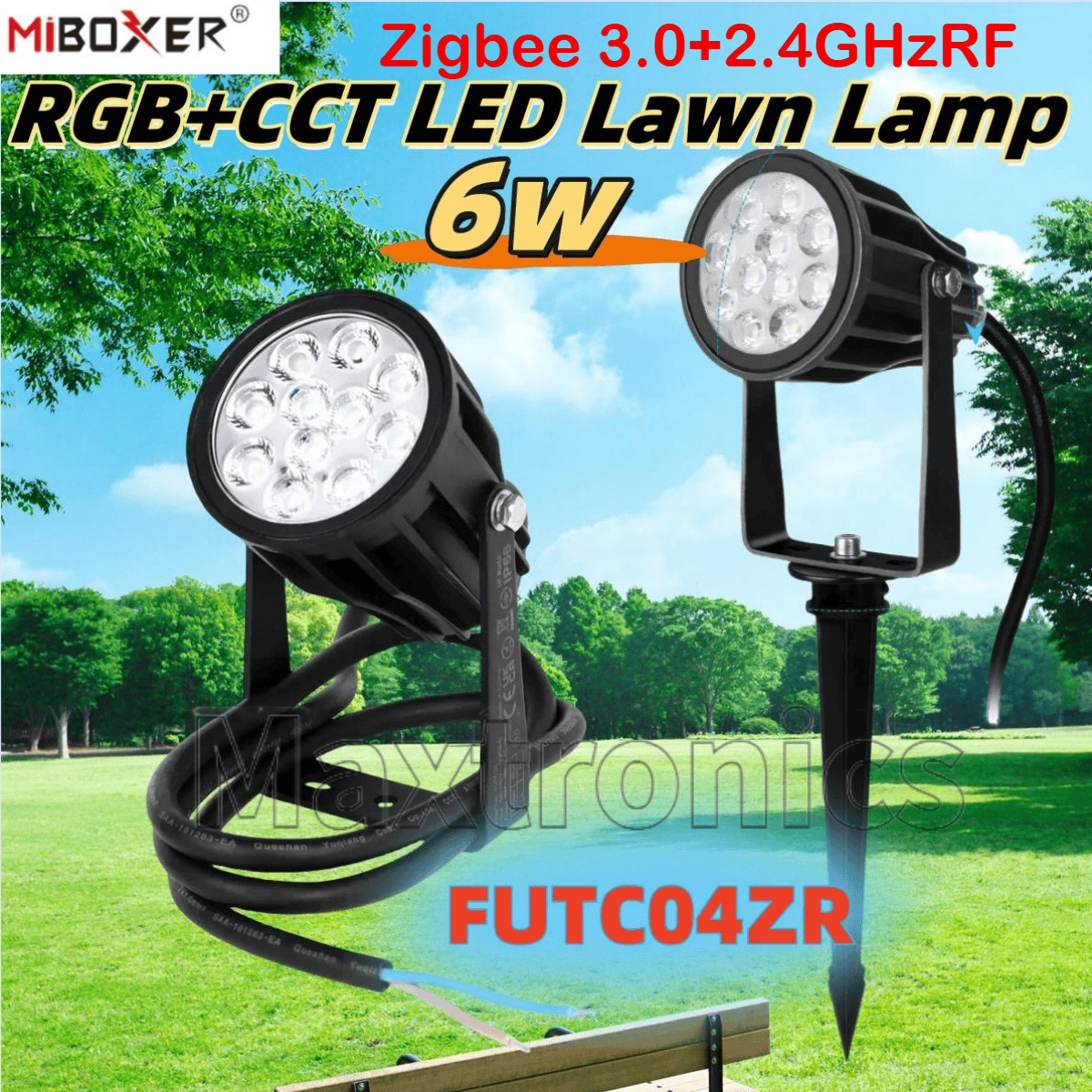 Miboxer Outdoor Waterproof RGB - Smart Zigbee Garden Light 评论和价格