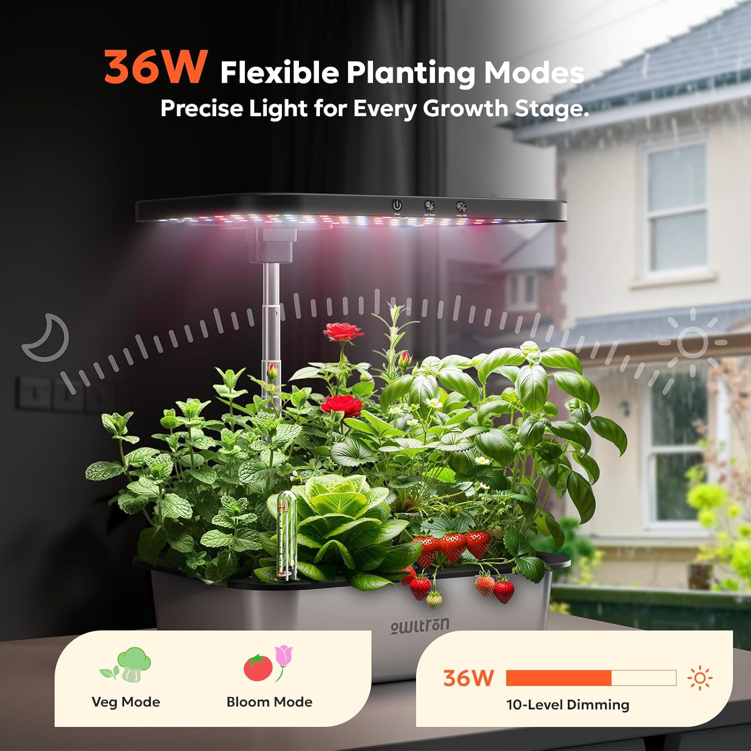 15-Pod Smart Hydroponics Growi - Smart Garden Herb 评论和价格