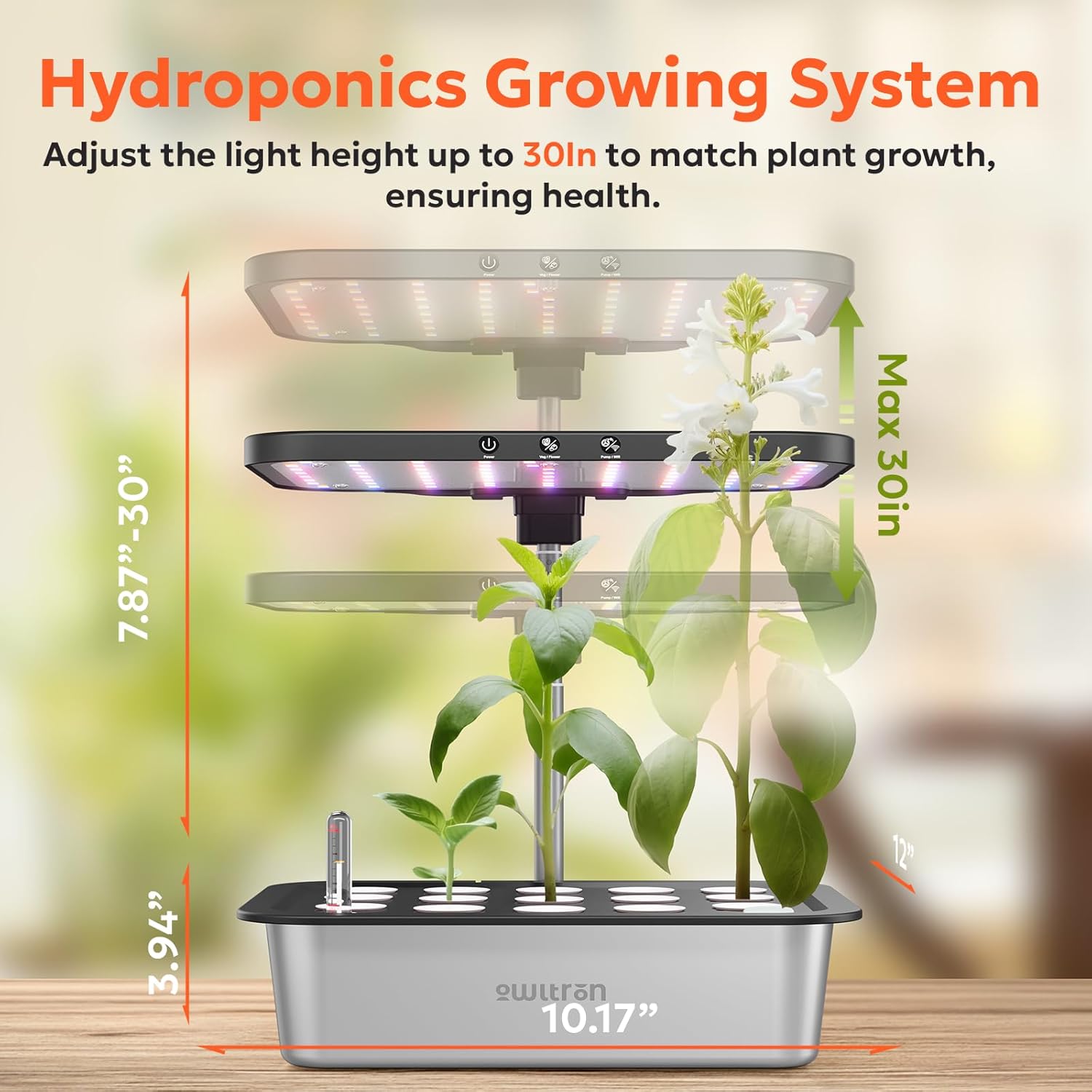 15-Pod Smart Hydroponics Growi - Smart Garden Herb 评论和价格