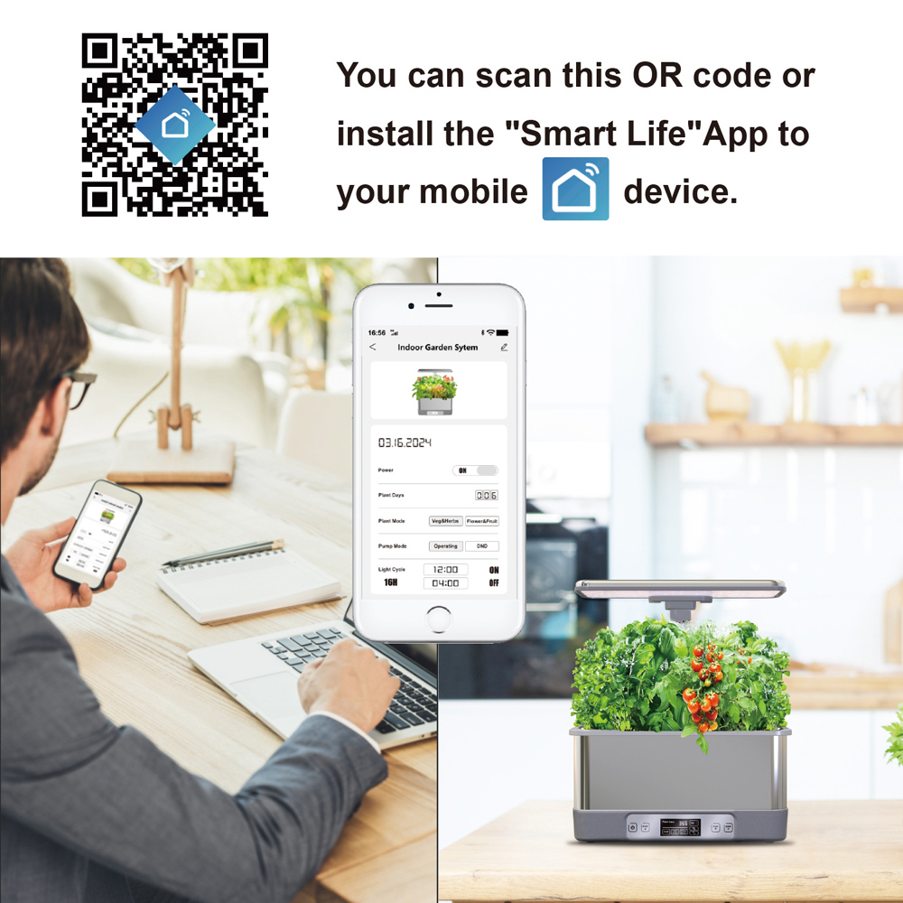 Tuya WiFi Indoor Garden Hydopo - Smart Garden Herb 评论和价格