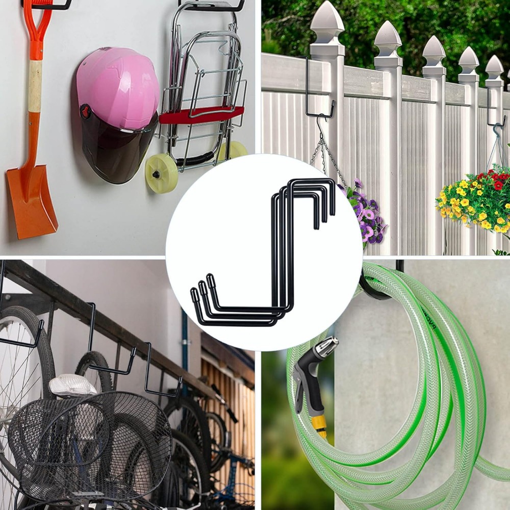 Larg 2/3/4/6/9 PCS Garage Hook - Smart Garden Storage 评论和价格