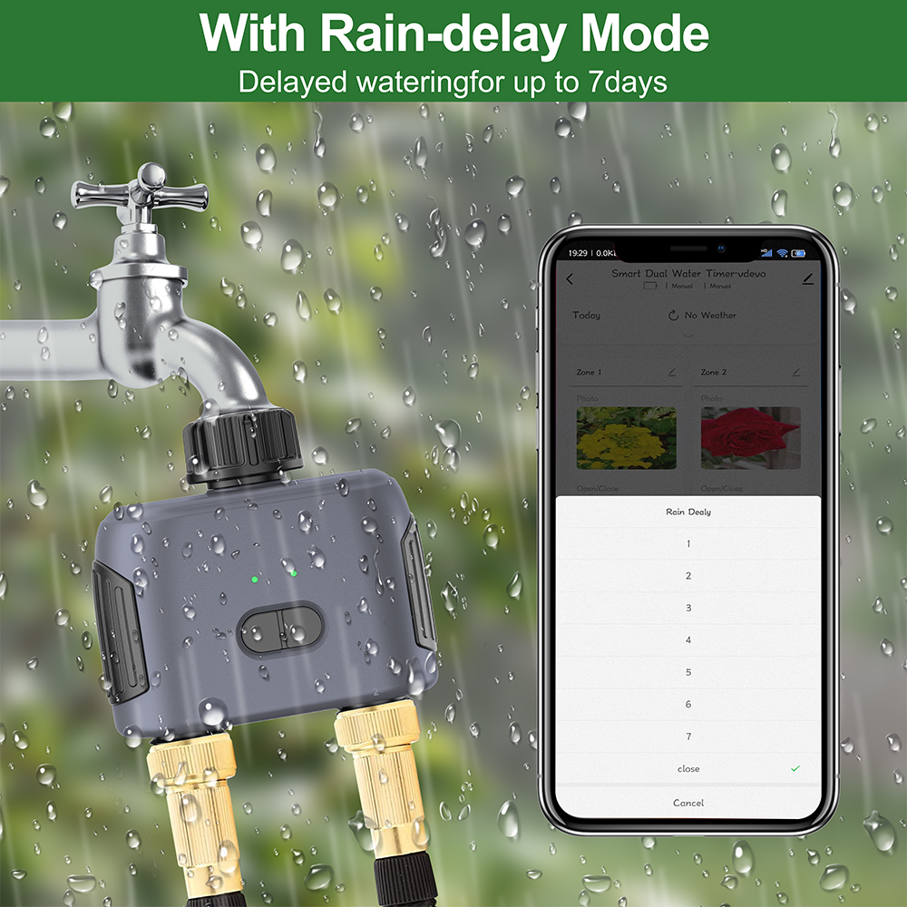 Tuya Zigbee/Bluetooth Water Ti - Smart Garden Tap Timer 评论和价格