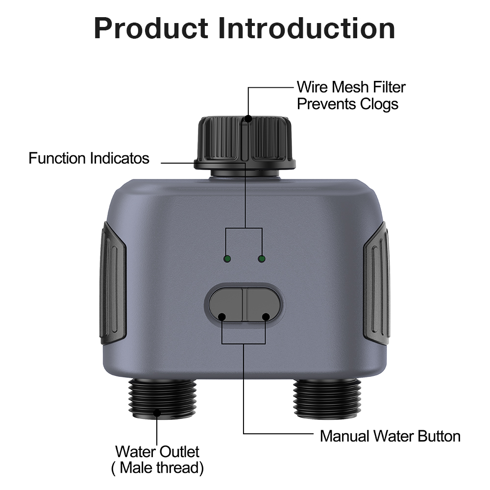 Tuya Zigbee/Bluetooth Water Ti - Smart Garden Tap Timer 评论和价格