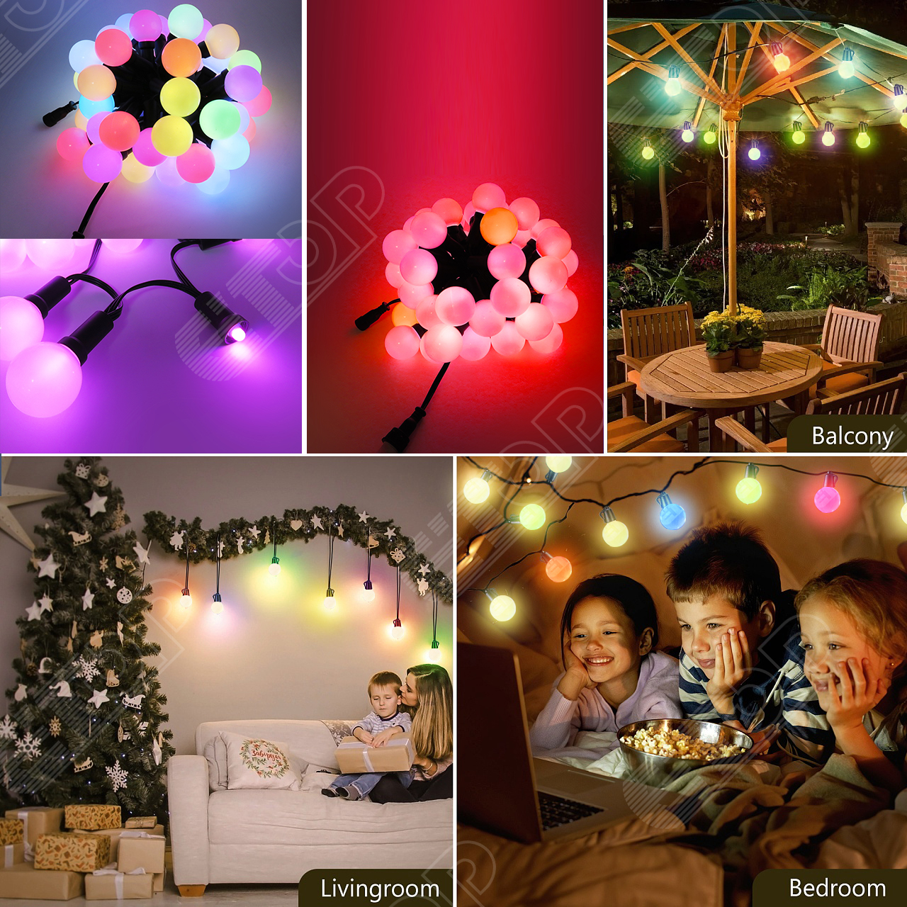 7.6m Smart RGB G40 Globe Outdo - Smart Garden Drawing 评论和价格