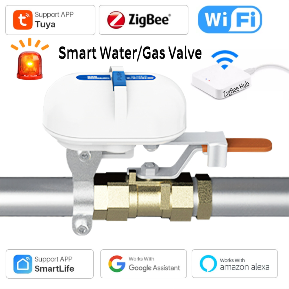 Tuya Smart Home WiFi Zigbee Wa - Smart Garden Valve 评论和价格