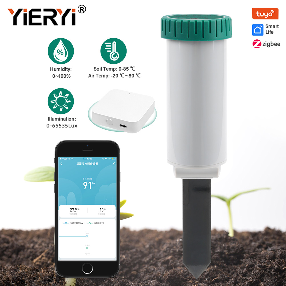 Yieryi Tuya Zigbee Wireless So - Smart Zigbee Garden Light 评论和价格