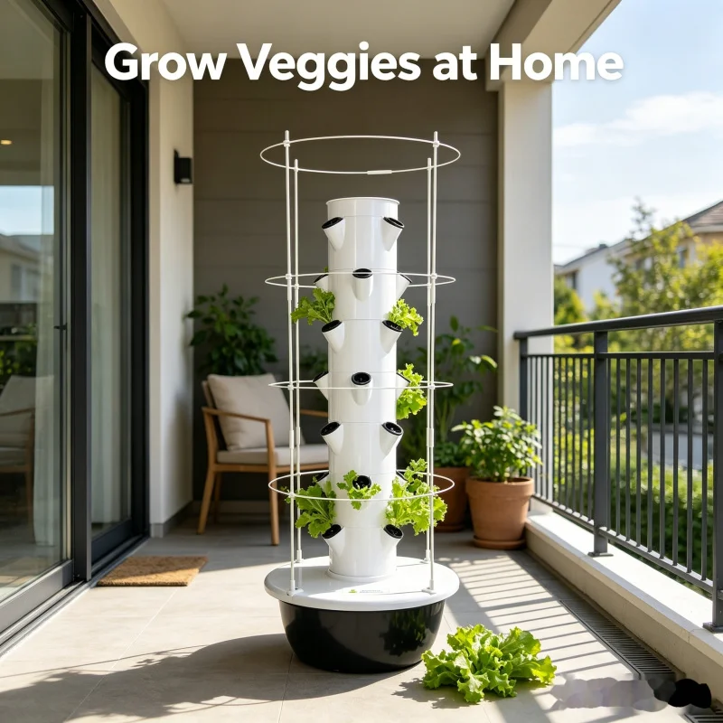 Smart Vertical Hydroponic Towe - Smart Garden Herb 评论和价格