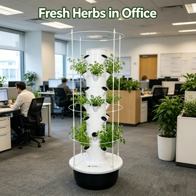 Smart Vertical Hydroponic Towe - Smart Garden Herb 评论和价格