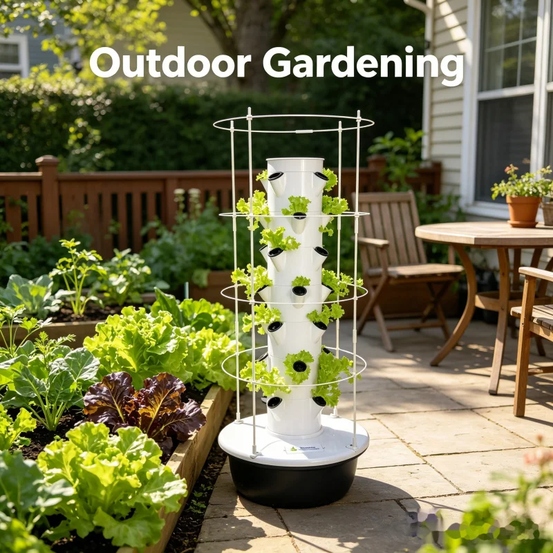 Smart Vertical Hydroponic Towe - Smart Garden Herb 评论和价格
