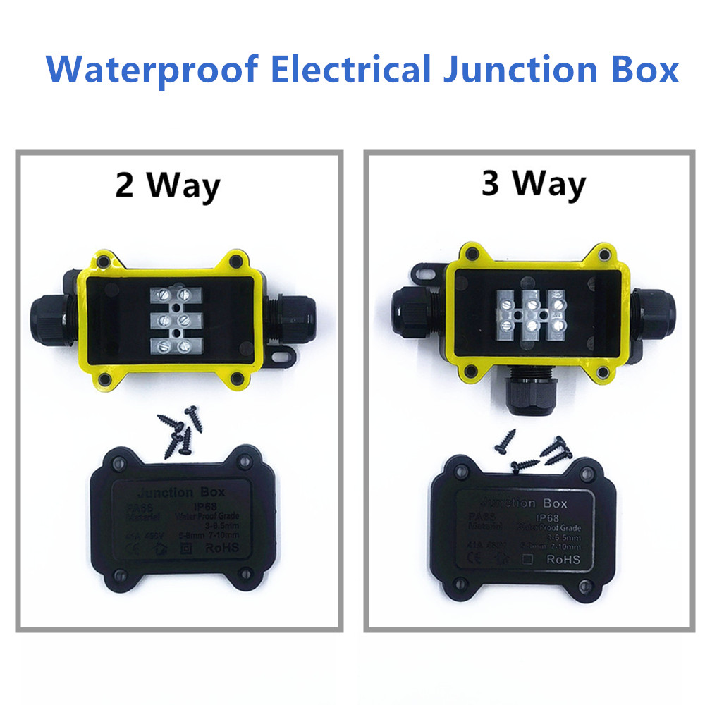 IP68 Waterproof Junction Box 2 - Smart Garden Storage 评论和价格