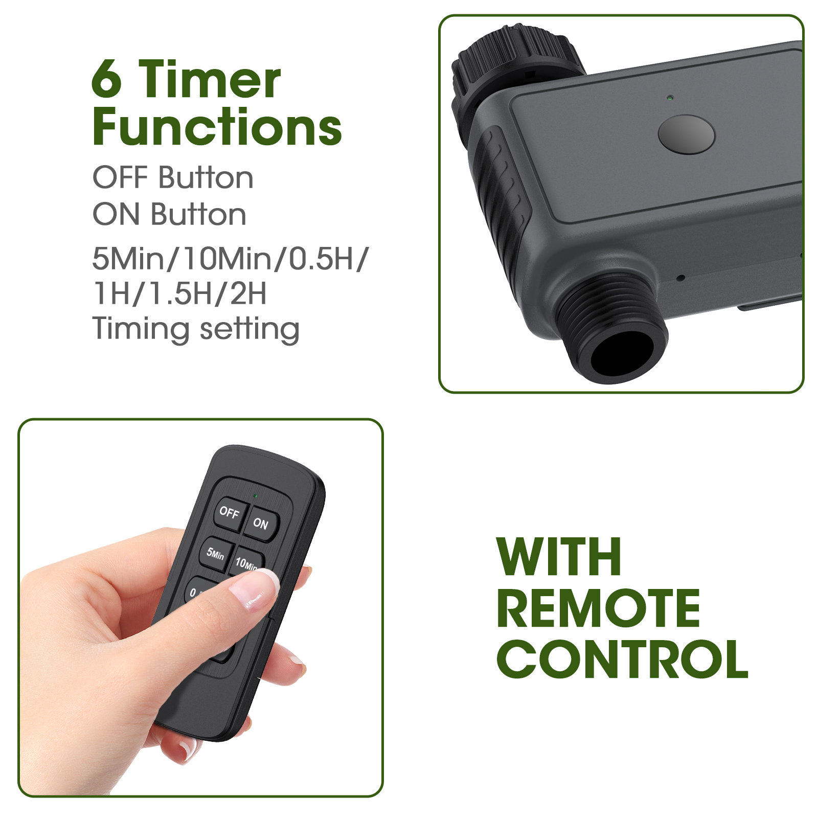 Smart Garden Watering Timer Wi - Smart Garden Valve 评论和价格
