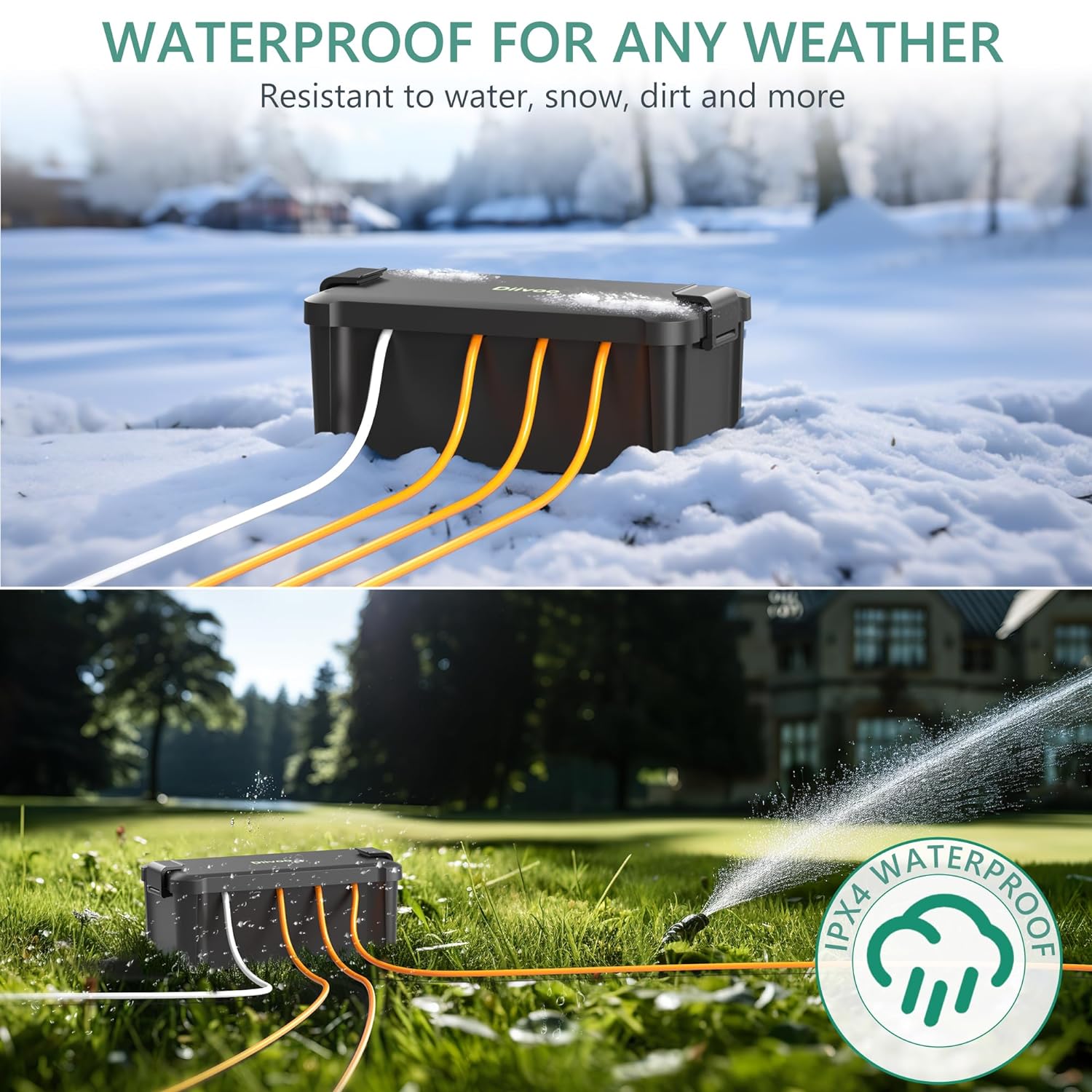 Diivoo Outdoor Waterproof Elec - Smart Garden Storage 评论和价格