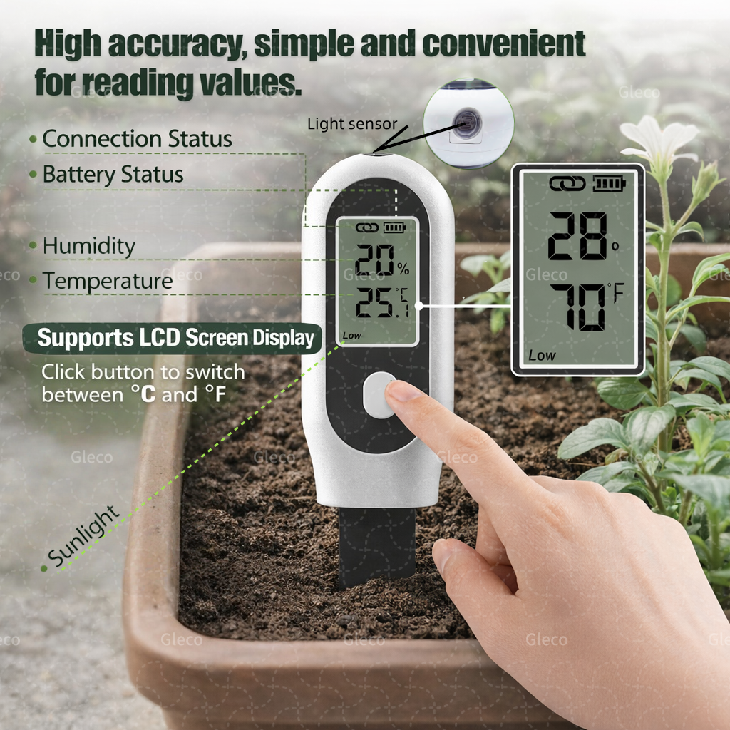 Zigbee Soil Moisture Temperatu - Smart Zigbee Garden Light 评论和价格