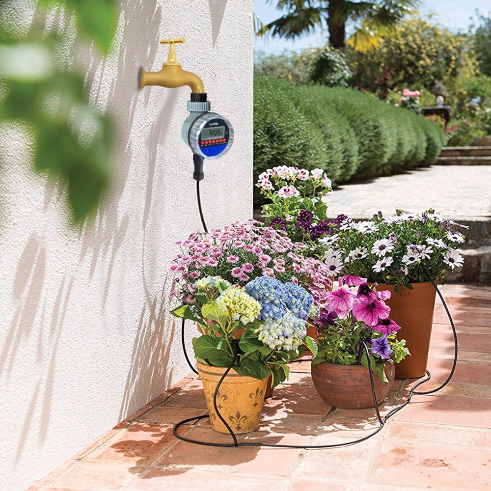 Automatic LCD Display Watering - Smart Garden Tap Timer 评论和价格