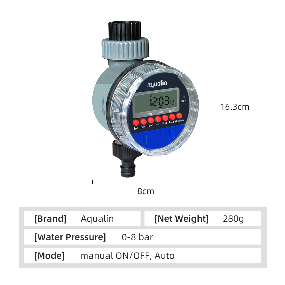 Automatic LCD Display Watering - Smart Garden Tap Timer 评论和价格
