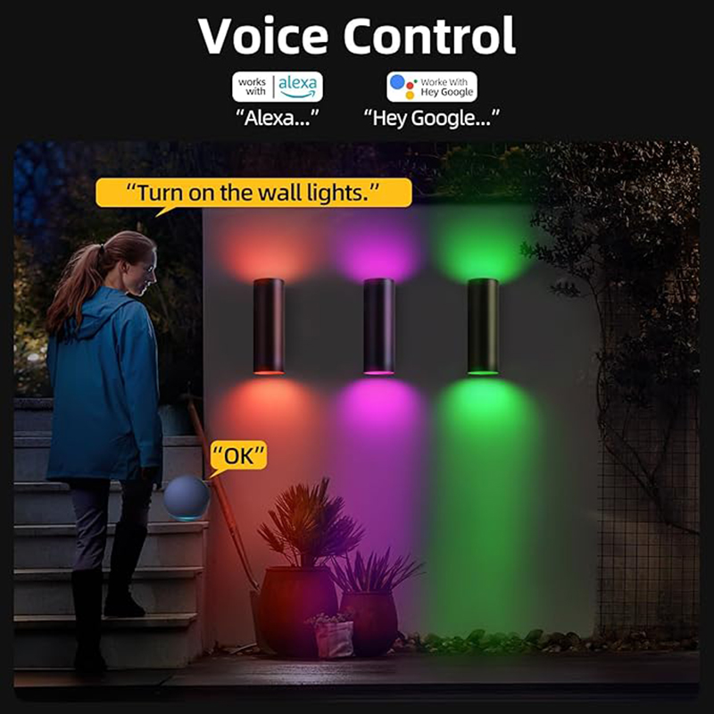 ZigBee Tuya Smart Life COB Up  - Smart Zigbee Garden Light 评论和价格