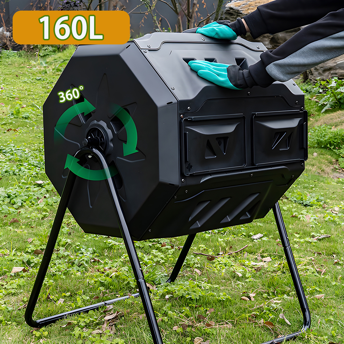 160L Courtyard Composting Bin  - Smart Garden Storage 评论和价格