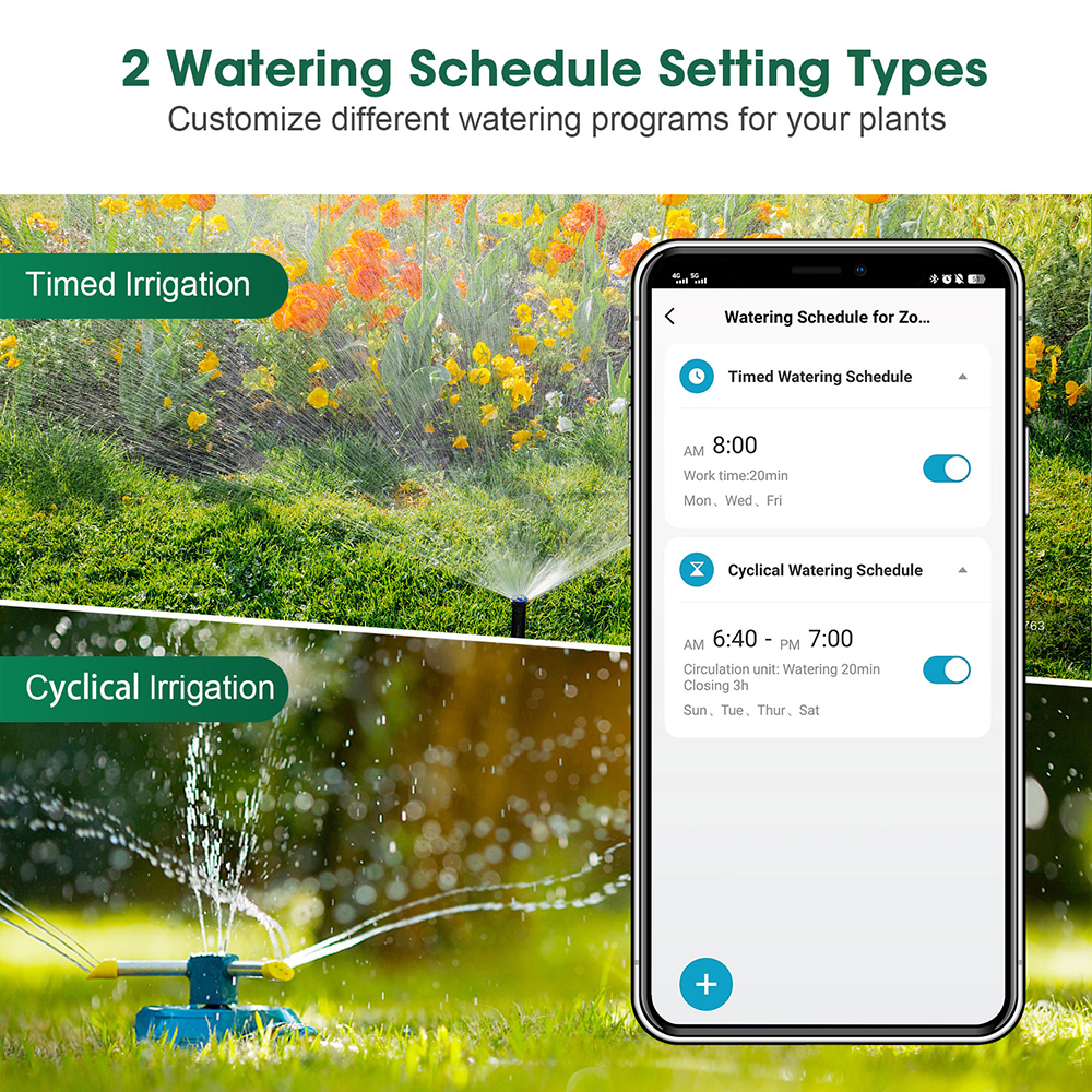 Bluetooth ZIGBEE Watering Time - Smart Garden Tap Timer 评论和价格