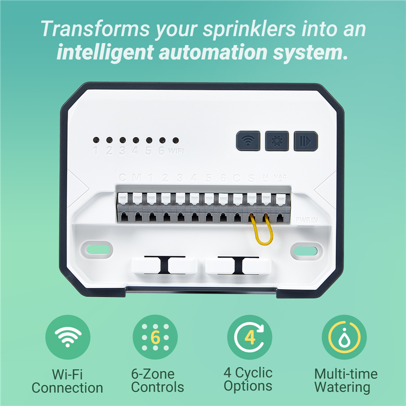 INKBIRD Wi-Fi 6-Zone Auto Irri - Smart Garden Tap Timer 评论和价格