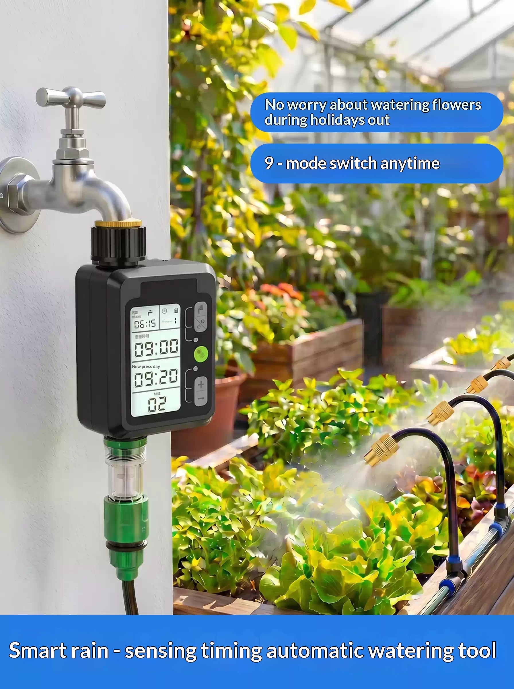 Courtyard Smart Spray Watering - Smart Garden Tap Timer 评论和价格