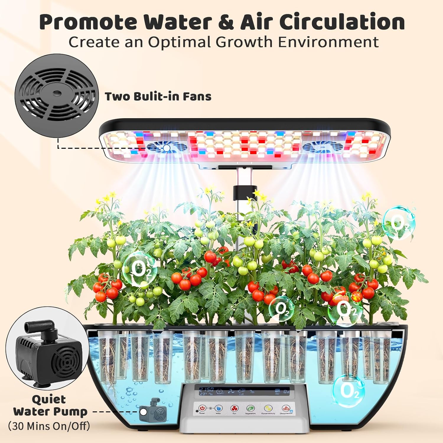 17 Pods Hydroponics Growing Sy - Smart Garden Herb 评论和价格