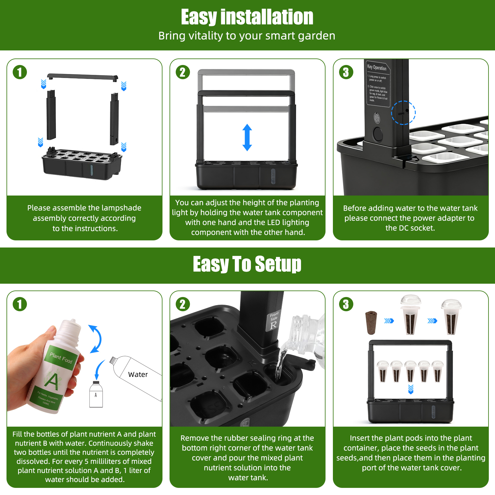 【Hot】15-Pods Indoor Hydroponic - Smart Garden Herb 评论和价格