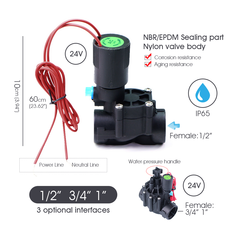 Garden Hose Solenoid Valve Con - Smart Garden Valve 评论和价格